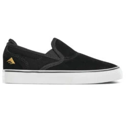Emerica Kids Wino G6 Slip-on Black/ White/ Gold