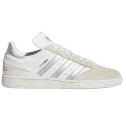 ADIDAS Busenitz Crystal White/ Silver Metallic/ Cloud White