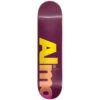 Almost Fall Off Logo HYB Magenta 8.0" Skateboard Deck -Wintersport Almost Deck Fall Off Logo HYB Magenta