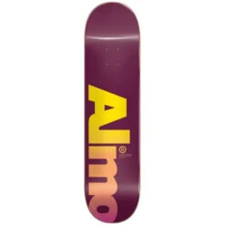 Almost Fall Off Logo HYB Magenta 8.0" Skateboard Deck