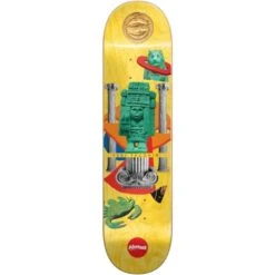 Almost Yuri Relics Yellow 8.25" Skateboard Deck