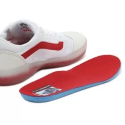 Vans Ave Sport Leather Chili Pepper/White -Wintersport Ave Sport Leather Chili Pepper White Insole