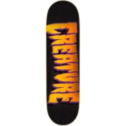 Creature Logo Outline Stumps Orange/ Purple 8.5" Skateboard Deck