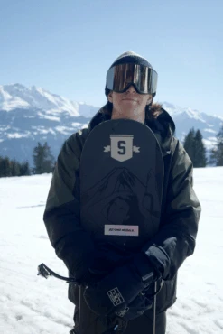 Two Tone Beanie Heather Grey/ French Navy -Wintersport DSC00130