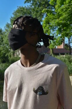 Stoked Facemask Black -Wintersport DSC 4207