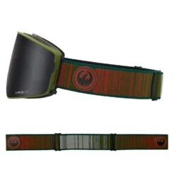 Dragon PXV2 Gigi Ruf Signature 2021 Frame/Lumalens Dark Smoke + Lumalens Amber Snowboard Goggles -Wintersport Dragon PXV2 Gigi Ruf Signature Frame Lumalens Dark Smoke Lumalens Amber Snowboard Goggles Side