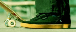 Emerica Gamma Black/Gum -Wintersport Emerica shoes Gamma Black Gum stoked boardshop 1