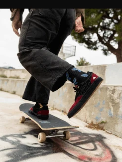 Emerica Dickson X Independent Red/ Black -Wintersport Emerica Shoes Dickson Independent red 3