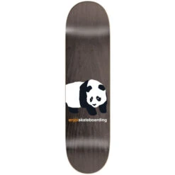 Enjoi Peekaboo Panda Grey 8.0" Skateboard Deck