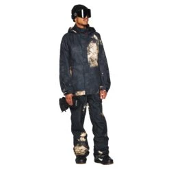 Volcom Iconic Stone Ins Snowboard Jacket Bleach Black -Wintersport G0452307 BEB 10