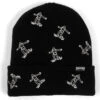 Thrasher Gonz Pattern Beanie Black 2 Thrasher Gonz Pattern Beanie Black -Wintersport Gonz Pattern Beanie Black