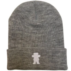 Grizzly OG Bear Beanie Heather Grey