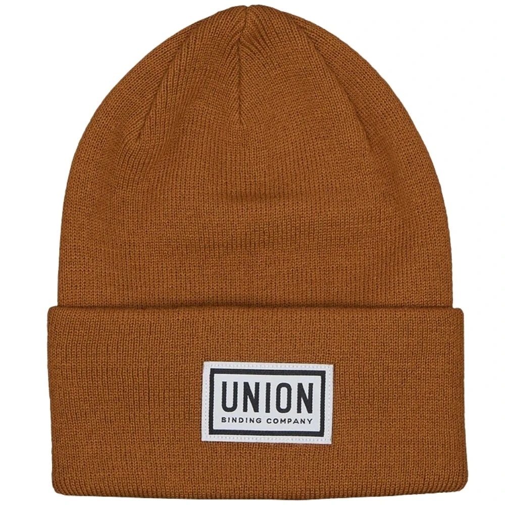 Union High Cuff Beanie Brown 3 Union High Cuff Beanie Brown