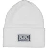 Union High Cuff Beanie White -Wintersport High Cuff Beanie White
