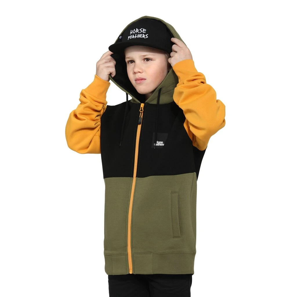 Horsefeathers Kids Jordan II Hoodie Lizard 3 Horsefeathers Kids Jordan II Hoodie Lizard