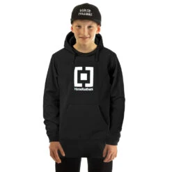 Horsefeathers Kids Leader Hoodie Black