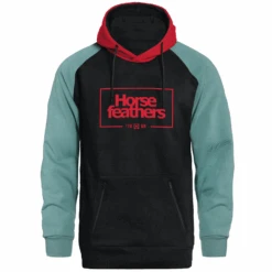 Horsefeathers Sherman II Hoodie True Red/ Oil Blue -Wintersport Horsefeathers Sherman II Hoodie True Red Oli Blue front