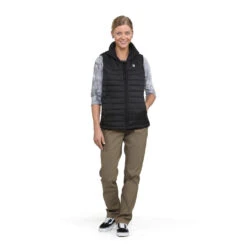 Horsefeathers Womens Ester Vest Black -Wintersport Horsefeathers Womens Ester Vest Black 11