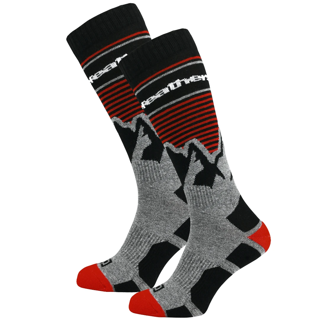 Horsefeathers Arlo Thermolite Snowboard Socks Red 3 Horsefeathers Arlo Thermolite Snowboard Socks Red