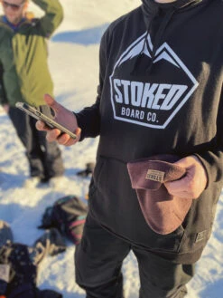 Original Cuffed Beanie Orange Rust -Wintersport IMG 1944