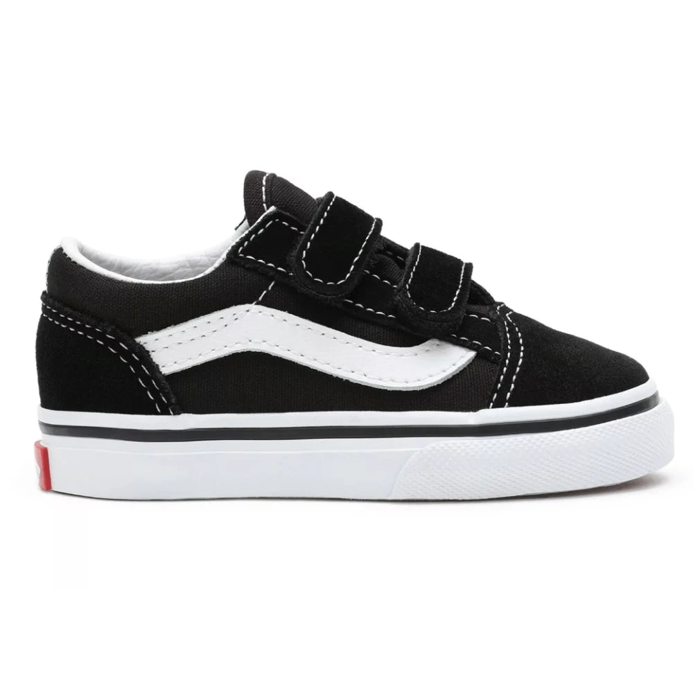 Vans Kids Old Skool V Black/True White 3 Vans Kids Old Skool V Black/True White
