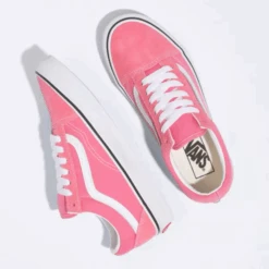 Vans Old Skool Pink Lemonade/ True White -Wintersport OldSkoolPinkLemonade TrueWhite2