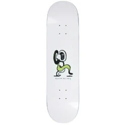 Polar Hjalte Halberg Lurking White 7.875" Skateboard Deck