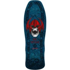 Powell Peralta Welinder Nordic Skull Blue 9.625" Skateboard Deck