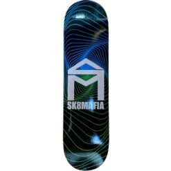 Sk8mafia Psyche Green/Blue 8.1" Skateboard Deck