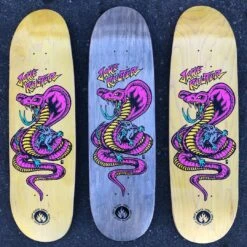 Reuter Snake And Rat Yellow Stain 9.0” Skateboard Deck -Wintersport Reuter Snake And Rat Yellow Stain 9.0 Skateboard Deck 1 8fa7ac76 55bf 41a4 9793 51be72b27257