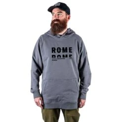 Rome Riding Hoodie Grey