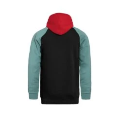 Horsefeathers Sherman II Hoodie True Red/ Oil Blue -Wintersport SM1293A SHERMANII truered oilblue back