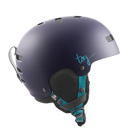 TSG Womens Lotus Solid Color Helmet Satin Figue Helm 4 TSG Womens Lotus Solid Color Helmet Satin Figue Helm - Afbeelding 2