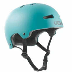 TSG Evolution Solid Colors Satin Cauma Green Helm