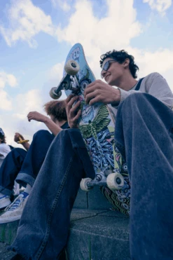 The Stoker Skateboard Deck -Wintersport Stoked Boardshop Skateboarding Team Fotoshoot 57