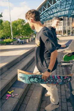 Etnies Kids Joslin Tan/ Black -Wintersport Stoked Boardshop Skateboarding Team Fotoshoot 6 2530a1b7 59b3 4d88 8efe 086f15d45df3