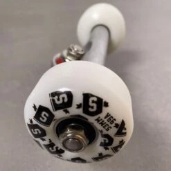 Stoked Complete Truck Assembly Set 7.75" Raw/White 10 Stoked Complete Truck Assembly Set 7.75" Raw/White -Wintersport Stoked Complete Truck Assembly Set 7 75 Raw White 4