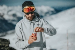 Explorer Beanie Navy Fleck -Wintersport Stoked board co explorer beanie 1