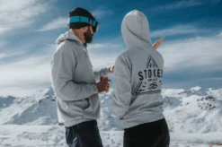 Explorer Beanie Navy Fleck -Wintersport Stoked board co explorer beanie 4