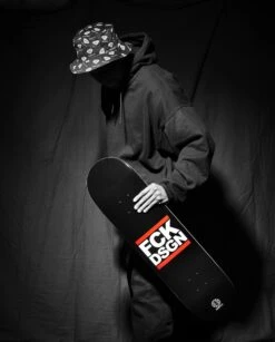 FCK DSGN Black/White 8.125" Skateboard Deck -Wintersport Suspect FCK DSG Black White 8.125 Skateboard Deck Model