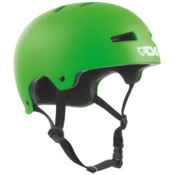 TSG Evolution Solid Colors Satin Lime Green Helm