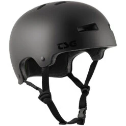 TSG Evolution Solid Colors Satin Dark Black Helm