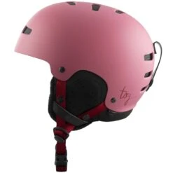 TSG Womens Lotus Solid Color II Satin Sakura Helm -Wintersport TSG Lotus Solid Color II Satin Sakura Helm Left Side