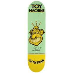 Toy Machine Daniel Lutheran Pen N Ink 7.75" Skateboard Deck