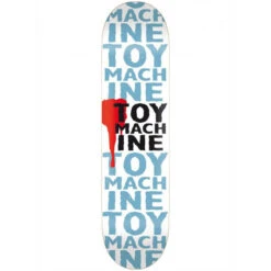 Toy Machine New Blood White/ Blue 7.625" Skateboard Deck