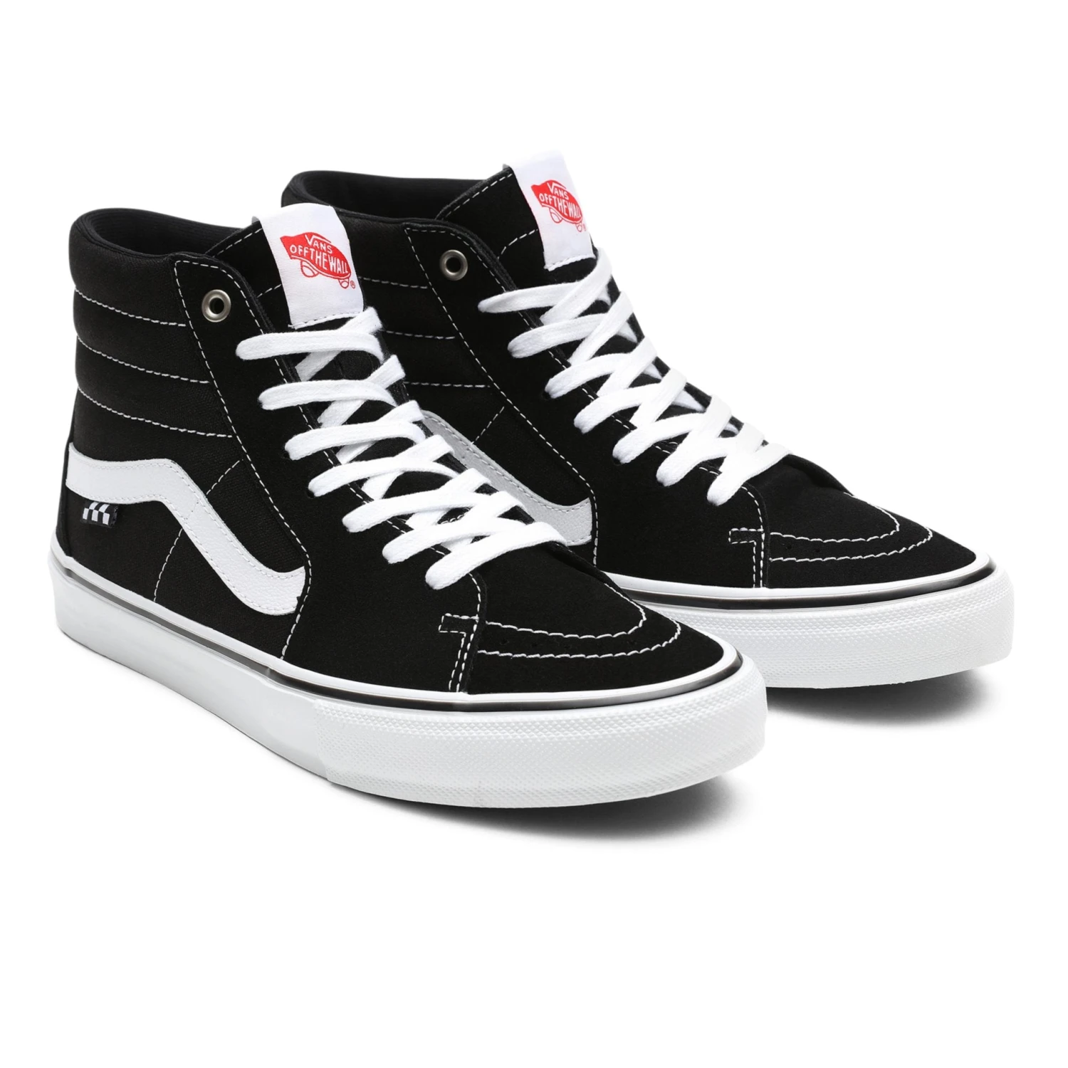 Vans Skate Sk8-Hi Black/White 8 Vans Skate Sk8-Hi Black/White - Afbeelding 6