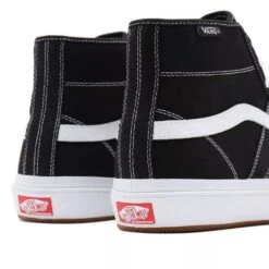 Vans Crockett High Black/White -Wintersport Vans Crockett High Black White Back