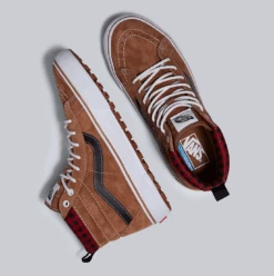 Vans Sk8-Hi MTE-1 Plaid Brown/ Black 12 Vans Sk8-Hi MTE-1 Plaid Brown/ Black -Wintersport Vans Sk8 hi MTE 1 Plaid Brown Black 3