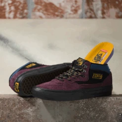 Vans Skate Half Cab Outdoor Purple/ Black -Wintersport Vans Skate Half Cab Outdoor Purple Black 3