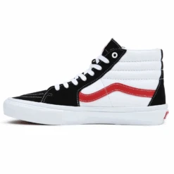 Vans Skate Sk8-Hi Athletic Black/ Red -Wintersport Vans Skate Sk8 Hi Athletic Black Red 3